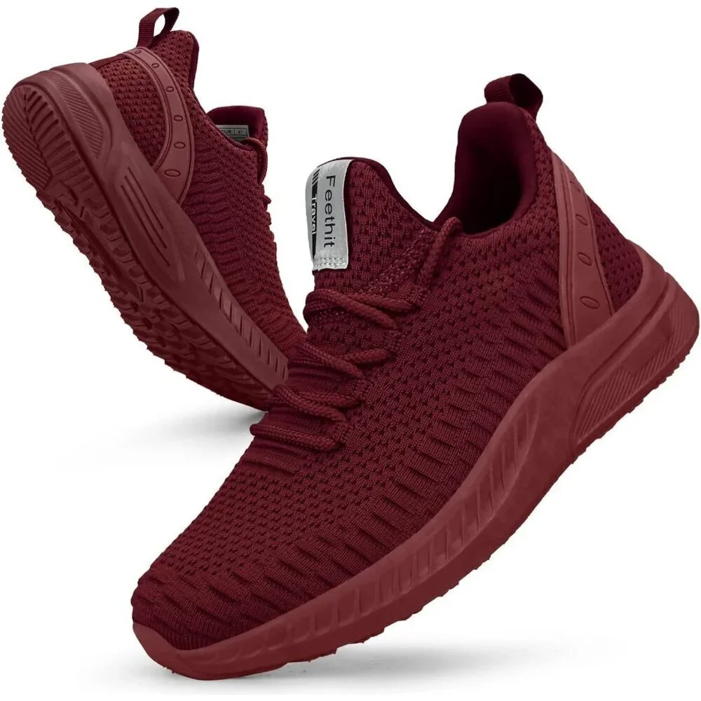 Women’s Tennis Running Shoes - Lightweight Walking Sneakers for Travel & Work